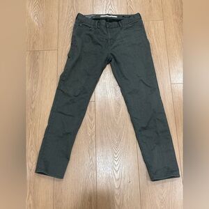 Banana Republic Pants Mens 34x32 Green Slim Fit Washwell Travel Jean Aspen Olive